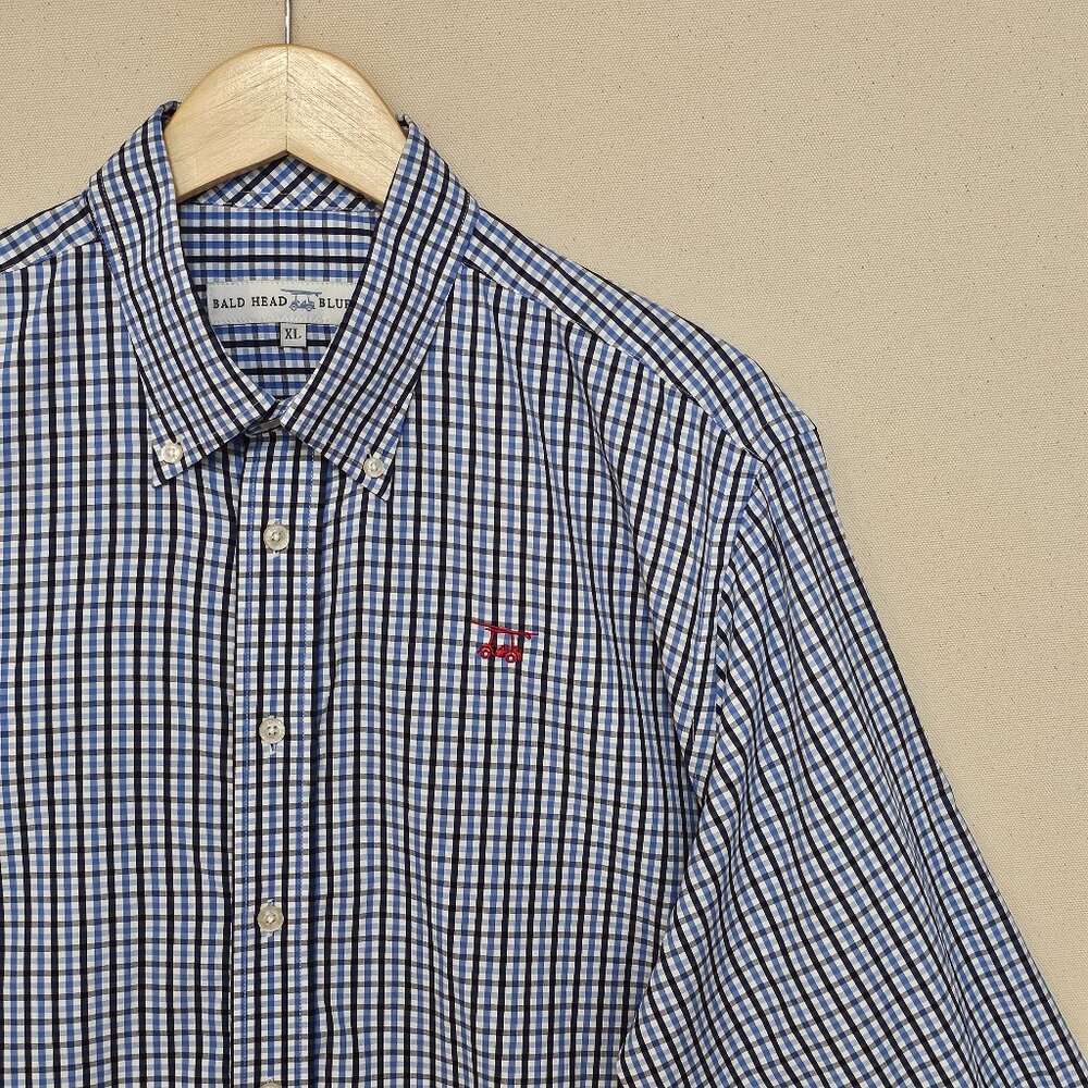 Bald Head Blues Button Down XL